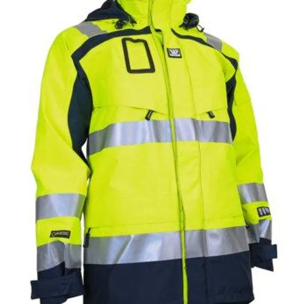 Hovedbilde WENAAS PYRAD JAKKE GORE TEX GUL FLUOR/MARINE ...